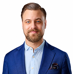 Portrait of Kim Dalhammer, Regional Manager Mitt at Eccera