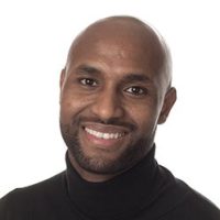 Portrait of Abdi Jama - Markedsansvarlig